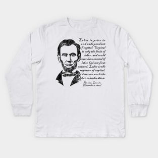 Abraham Lincoln Labor v. Capital Kids Long Sleeve T-Shirt